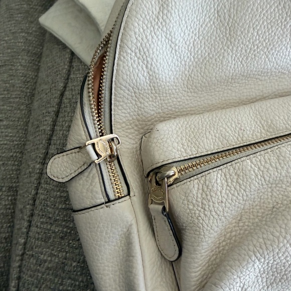 Coach Beige Leather charlie mini Backpack main image 15